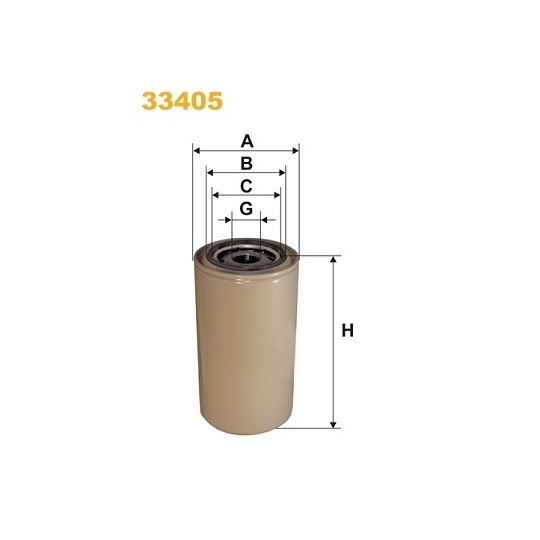33405 - Fuel filter 