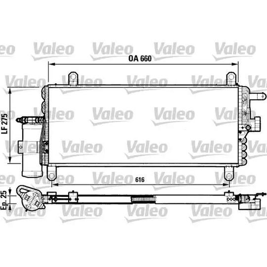 817051 - Condenser, air conditioning 