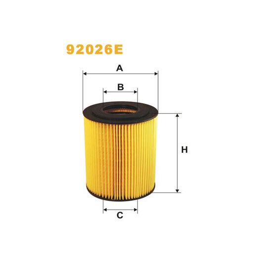 92026E - Oil filter 