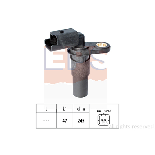 1.953.536 - Pulse Sensor, flywheel 