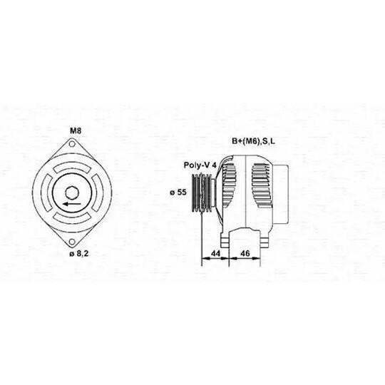 943355180010 - Alternator 