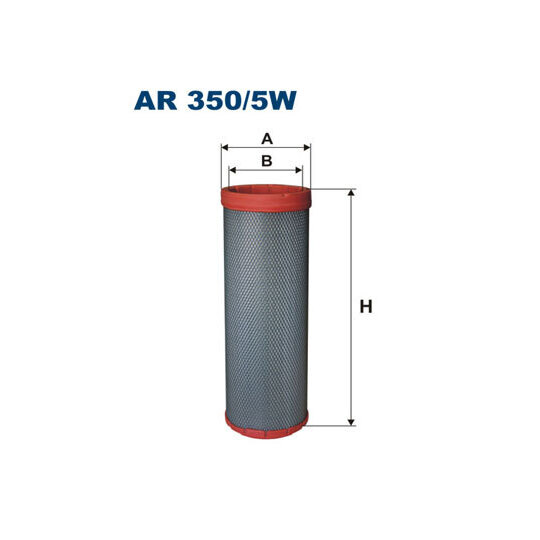 AR 350/5W - Secondary Air Filter 