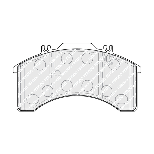 FCV770 - Brake Pad Set, disc brake 