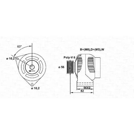 943355090010 - Alternator 