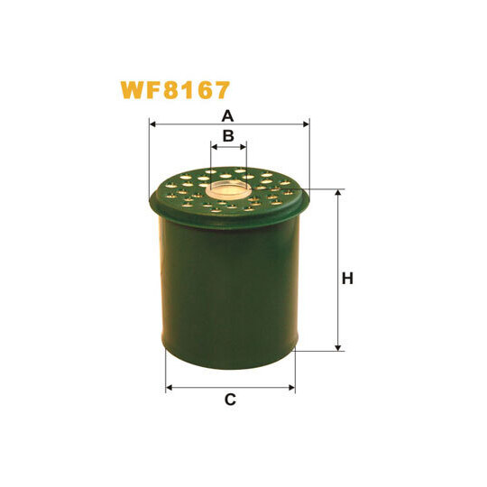 WF8167 - Fuel filter 