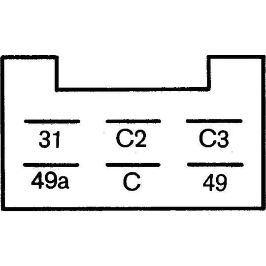 4DN 008 768-031 - Flasher Unit 