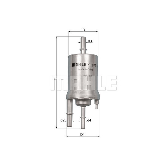 KL 871 - Fuel filter 