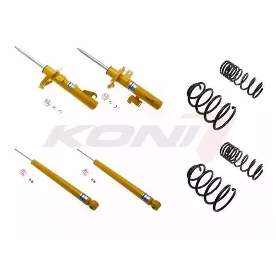 1140-0862 - Suspension Kit, coil springs / shock absorbers 