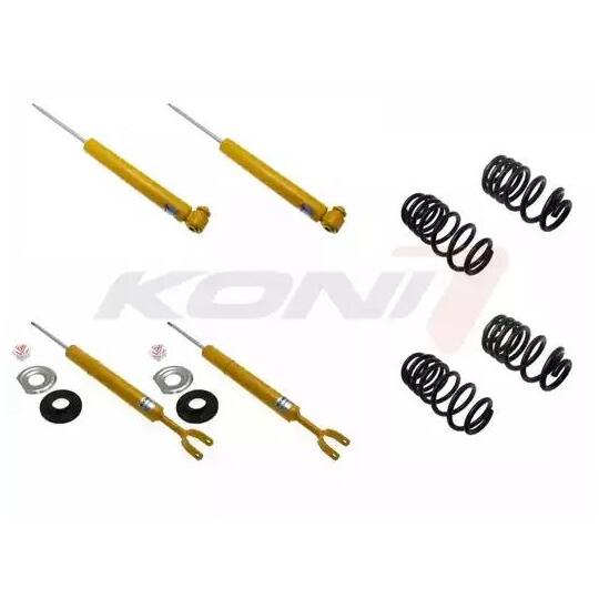 1140-2002 - Suspension Kit, coil springs / shock absorbers 