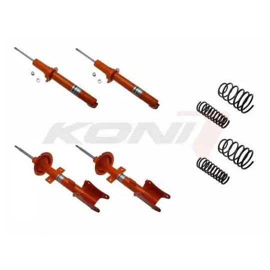 1120-3602 - Suspension Kit, coil springs / shock absorbers 