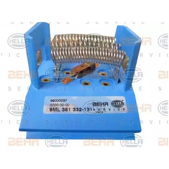 9ML 351 332-131 - Resistor, interior blower 