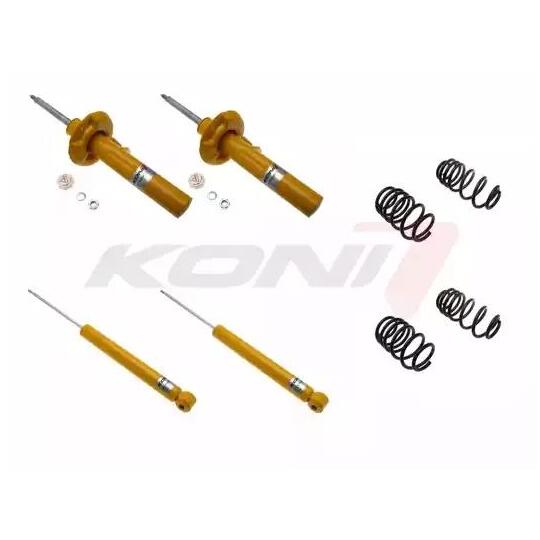 1140-1022 - Suspension Kit, coil springs / shock absorbers 