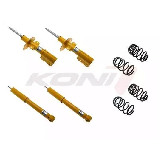 1140-3195 - Suspension Kit, coil springs / shock absorbers 