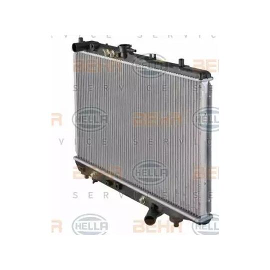 8MK 376 707-661 - Radiaator, mootorijahutus 