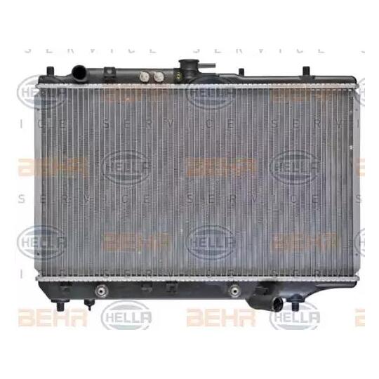 8MK 376 707-661 - Radiaator, mootorijahutus 