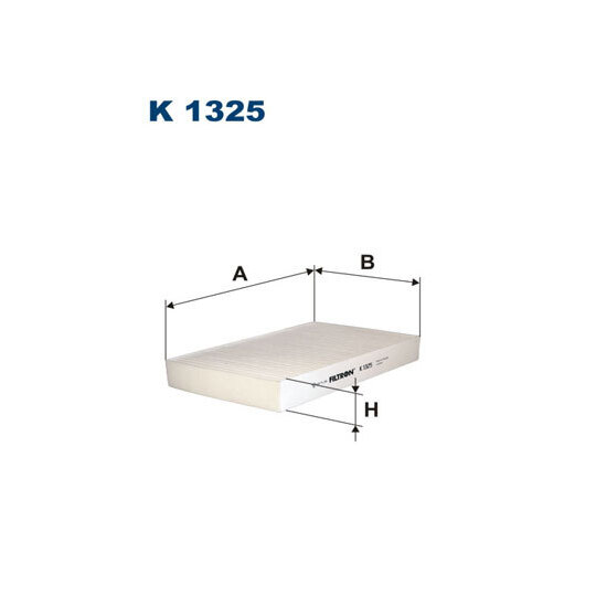 K 1325 - Filter, interior air 