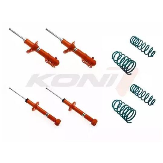 1120-9312 - Suspension Kit, coil springs / shock absorbers 