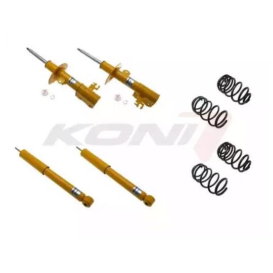 1140-3193 - Suspension Kit, coil springs / shock absorbers 