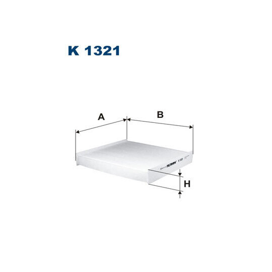 K 1321 - Filter, interior air 
