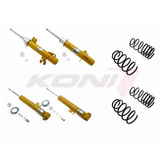 1140-0901 - Suspension Kit, coil springs / shock absorbers 