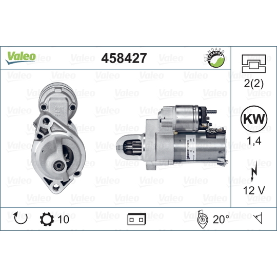 458427 - Startmotor 