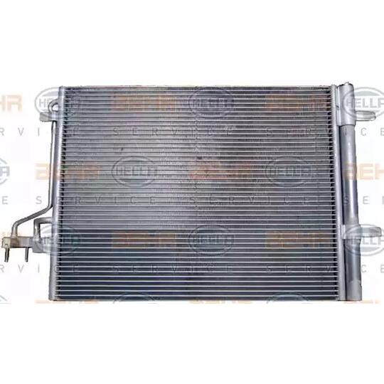 8FC 351 343-191 - Condenser, air conditioning 