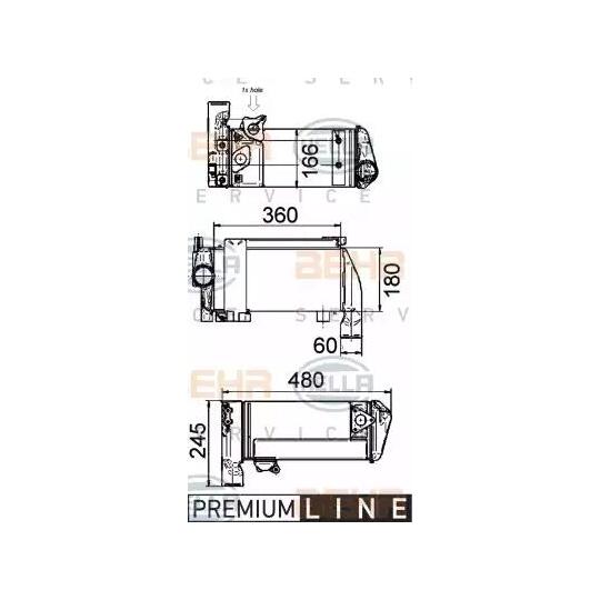 8MO 376 765-501 - Oil Cooler, retarder 