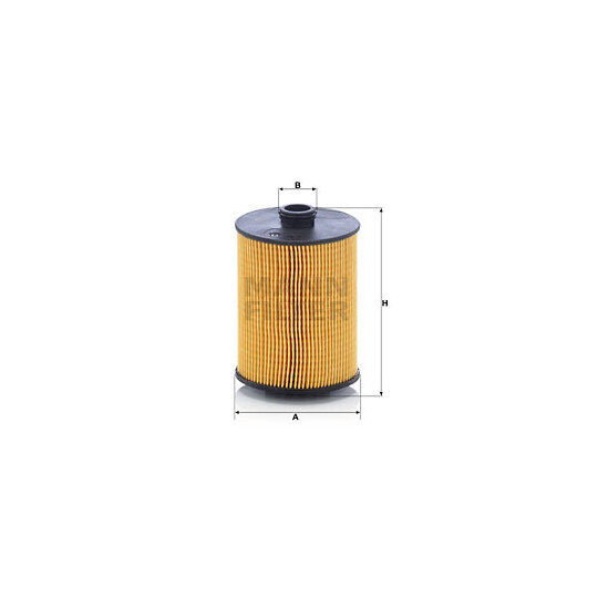 HU 8009 z - Oil filter 
