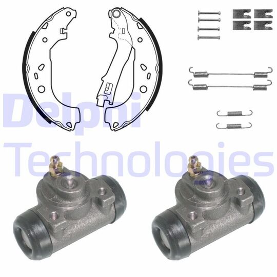 KP1122 - Brake Shoe Set 