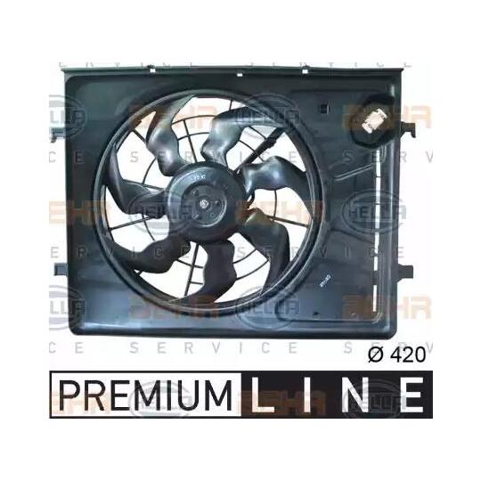 8EW 351 043-191 - Ventilaator, mootorijahutus 