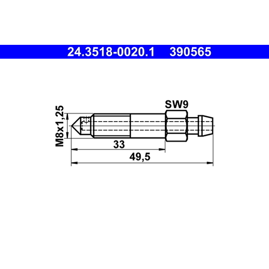 24.3518-0020.1 - Ilmaruuvi 