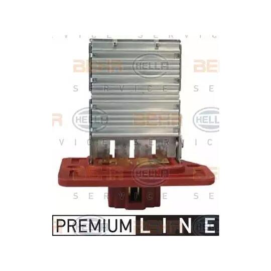 9ML 351 321-361 - Resistor, interior blower 
