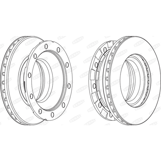 BCR336A - Brake Disc 