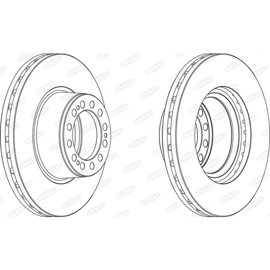 BCR201A - Brake Disc 