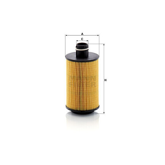 HU 7030 z - Oil filter 
