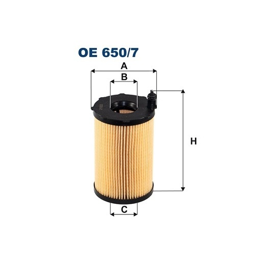 OE 650/7 - Oil filter 