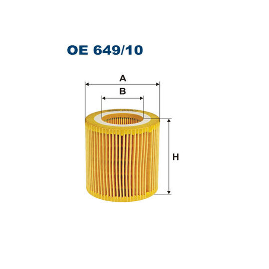 OE 649/10 - Oil filter 