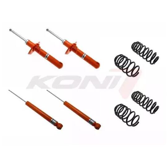 1120-2613 - Suspension Kit, coil springs / shock absorbers 