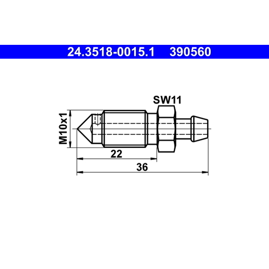 24.3518-0015.1 - Breather Screw / Valve 