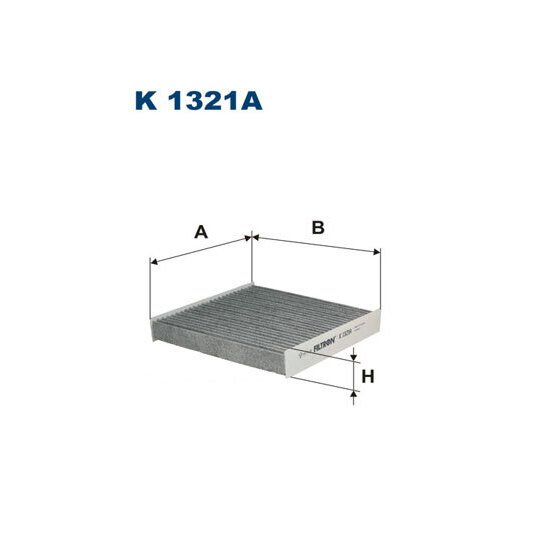 K 1321A - Filter, interior air 