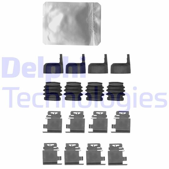 LX0639 - Accessory Kit, disc brake pad 