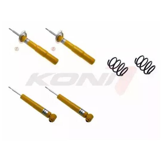 1140-2555 - Suspension Kit, coil springs / shock absorbers 
