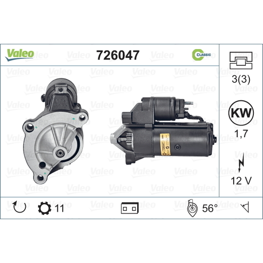 726047 - Startmotor 