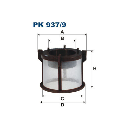 PK 937/9 - Fuel filter 