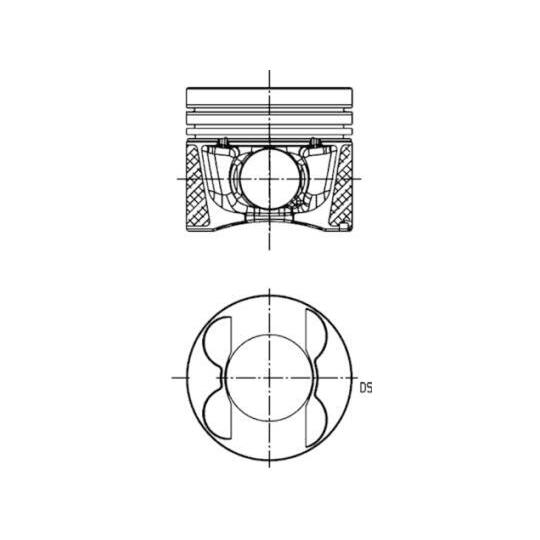 40809600 - Piston 