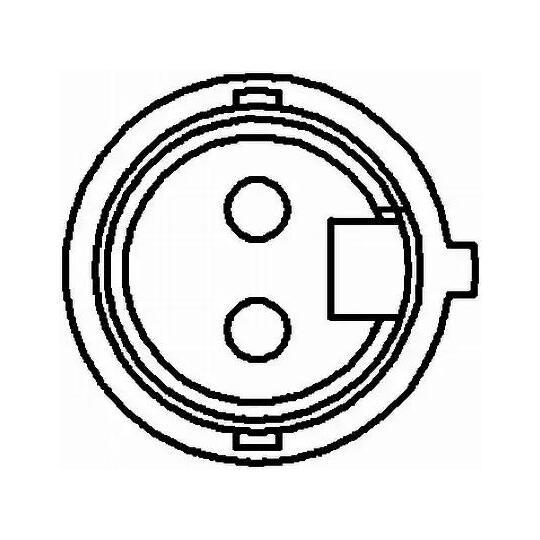 6PU 009 106-531 - Sensor, wheel speed 