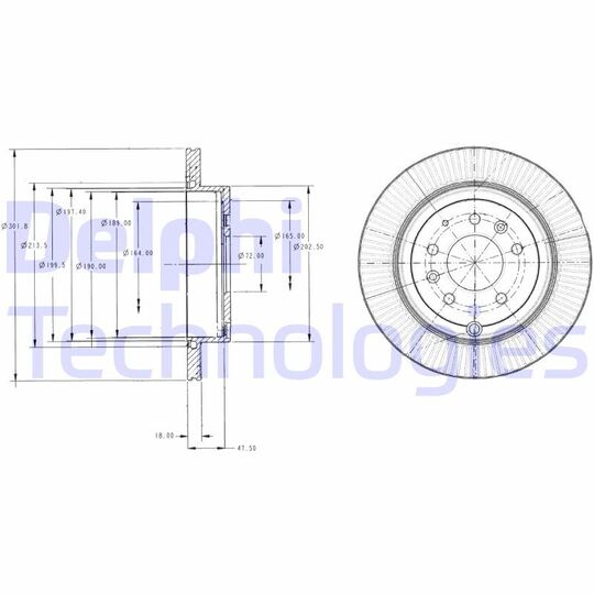 BG4336 - Brake Disc 