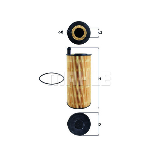 OX 423/9D - Oil filter 