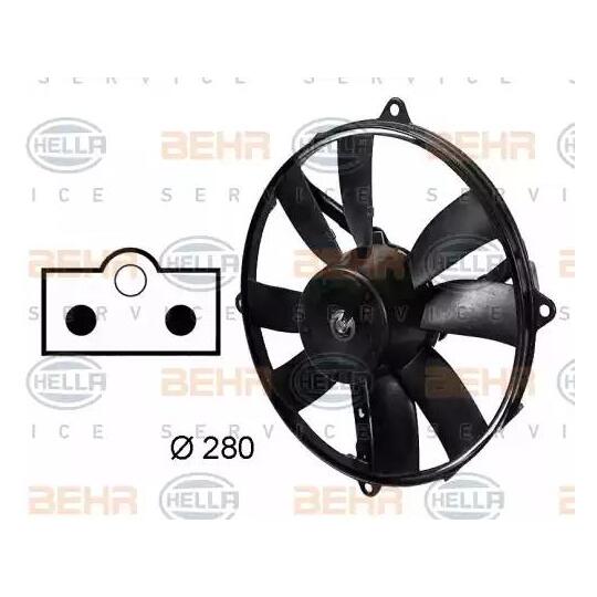 8EW 009 158-751 - Fan, A/C condenser 