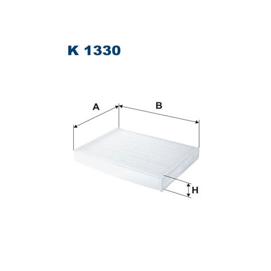 K 1330 - Filter, interior air 